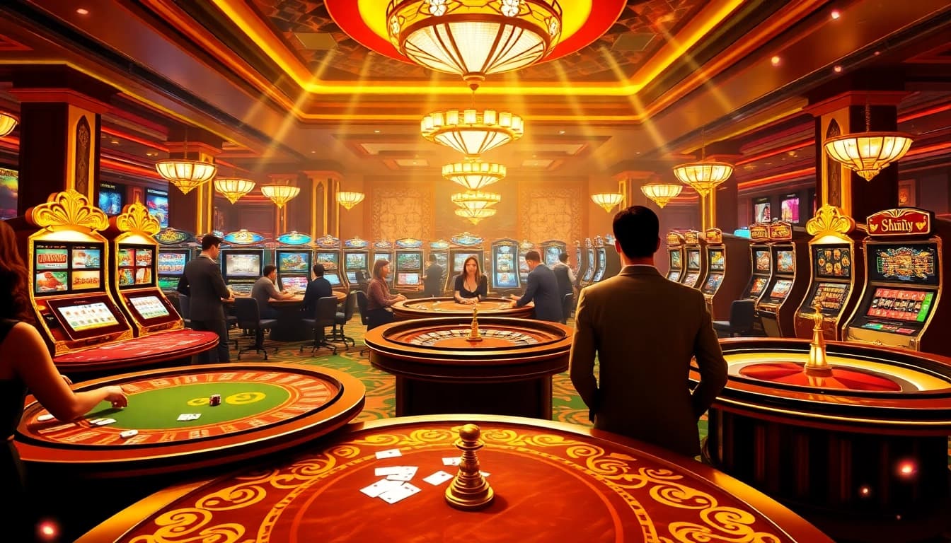 Experience the excitement at Trang chủ Luck8 with vibrant casino games and engaging players.