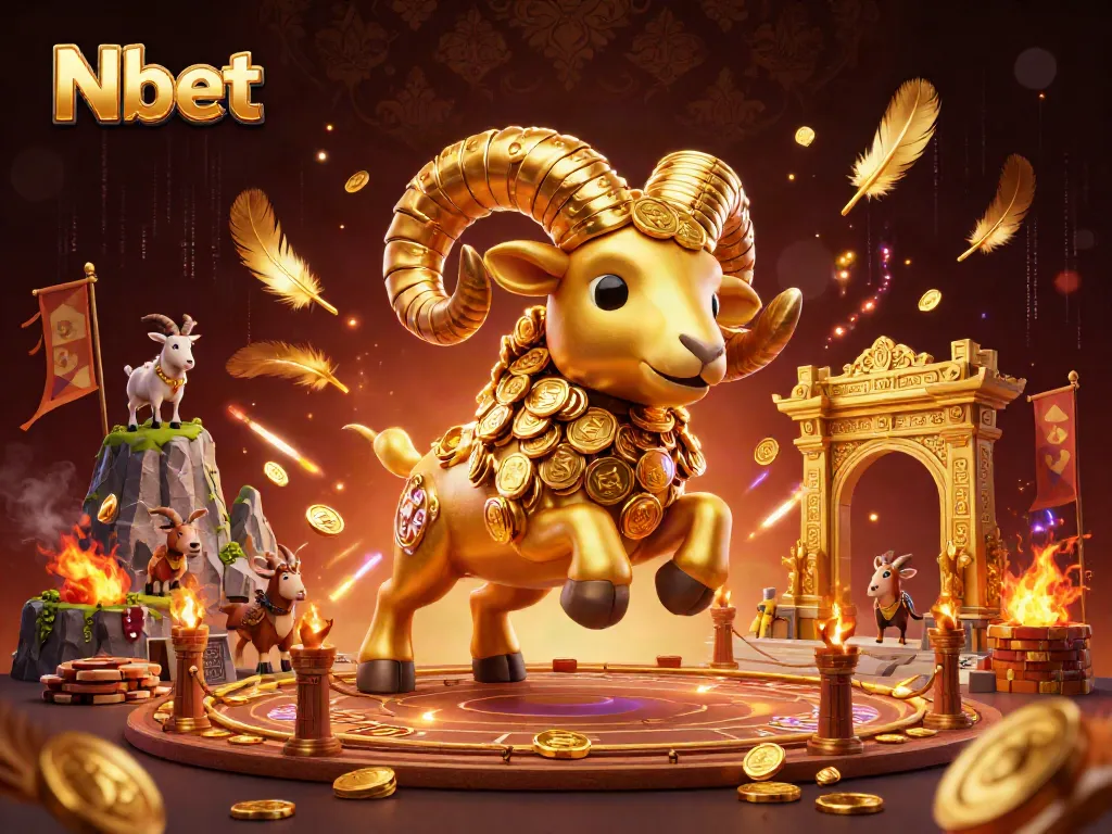 Experience Nbet's thrilling gaming landscape with dynamic elements and vibrant characters.
