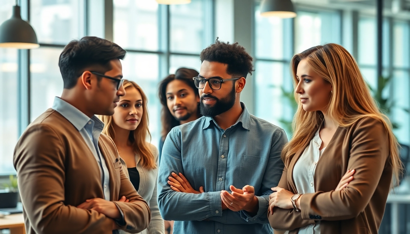 Headhunter Ingenieure in aktivem Austausch zur Karriereplanung und Jobfindung.