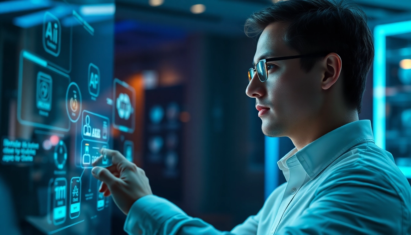 Futuristic AI interface for adults (ai 18+) showcasing innovative technology and digital tools.